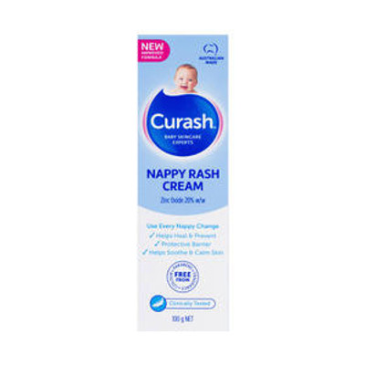 Curash Medicated Nappy Rash Cream or 100g SuperPharmacyPlus
