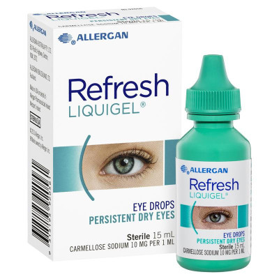 Refresh Liquigel Eye Drops or 15mL Refresh Plus SuperPharmacyPlus