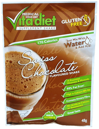 Medical Vita Diet Chocolate Shake Sachets or 14 Pack SuperPharmacyPlus