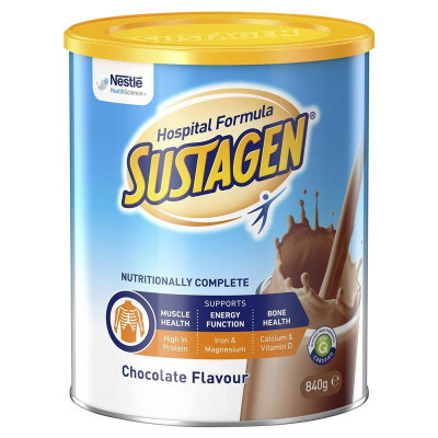 Sustagen Hospital Active Chocolate or 840g SuperPharmacyPlus