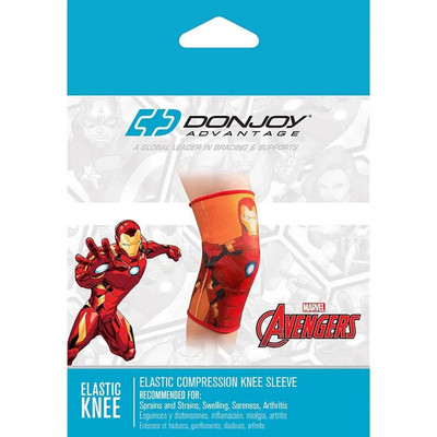 Donjoy Marvel Elastic Knee Sleeve Paediatric or Iron-Man DonJoy SuperPharmacyPlus