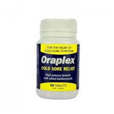 Oraplex Cold Sore Relief or 30 Tablets or AUST L 146973 SuperPharmacyPlus