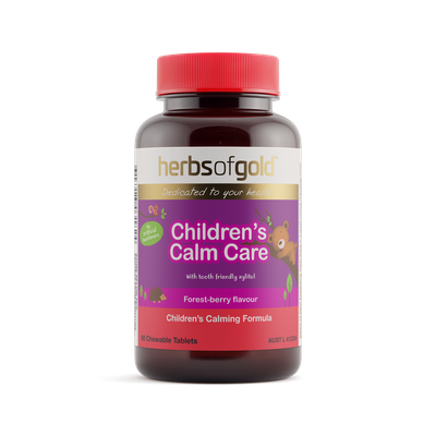 Herbs of Gold Children's Calm Care | 60 Chewable Tablets