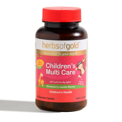Herbs of Gold Childrens Multi Careor 60 Chewable Tablets SuperPharmacyPlus