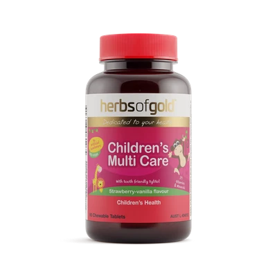 Herbs of Gold Children's Multi Care | 60 Chewable Tablets
