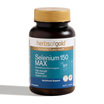 Herbs of Gold Selenium 150 MAX or 60 Tablets SuperPharmacyPlus