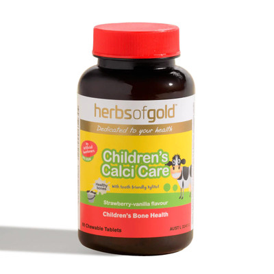 Herbs of Gold Childrens Calci Care or 60 Tablets SuperPharmacyPlus