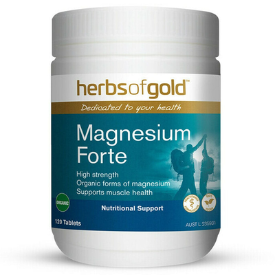 Herbs of Gold Magnesium Forte | 120 Tablets
