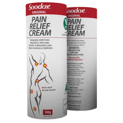 Soodox Pain Relief Cream | 100g    SuperPharmacyPlus