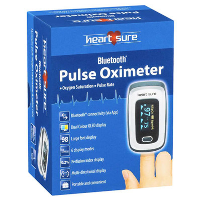 Heart Sure Bluetooth Pulse Oximeter | A380  by  available at SuperPharmacy Plus