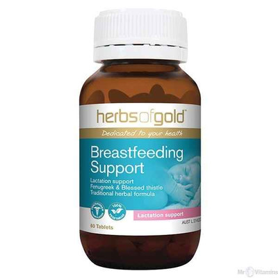 Herbs of Gold Breastfeeding Support 60 Tablets Herbs of Gold SuperPharmacyPlus