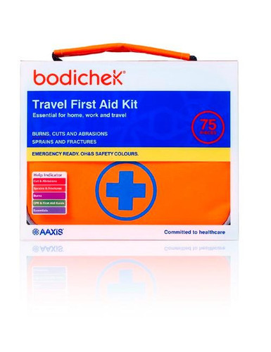 Bodichek Travel First Aid Kit 75 Pieces  by Bodicheck available at SuperPharmacy Plus