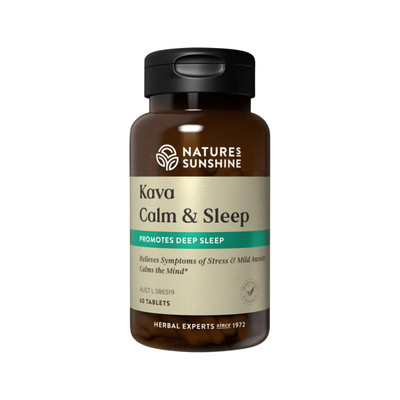 Nature's Sunshine Kava Calm and Sleep | 60 Tablets  by Natures Sunshine available at SuperPharmacy Plus