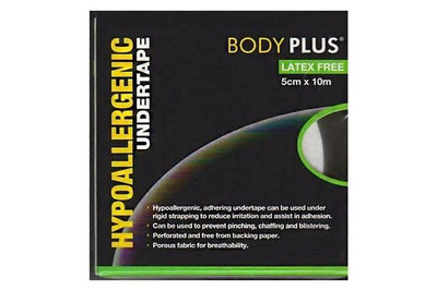 Body Plus Hypoallergenic Undertape 5cm x 10m  by  available at SuperPharmacy Plus