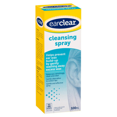 EarClear Cleansing Spray 100mL  by Earclear available at SuperPharmacy Plus