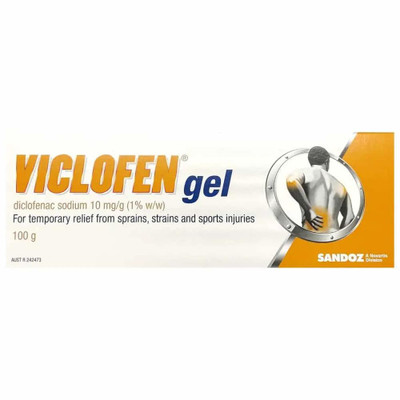 Viclofen Gel 1% 50g  by Sandoz available at SuperPharmacy Plus