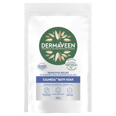 Dermaveen Sensitive Relief Calmexa Bath Soak 200g  by  available at SuperPharmacy Plus