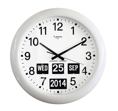 Analogue Clock with Calendar 47cm  by Jadco available at SuperPharmacy Plus