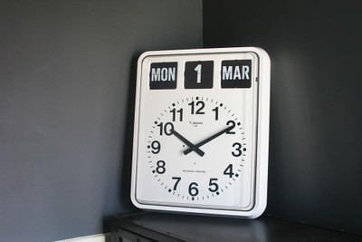 Giant Analogue with Calendar Clock 40cm  by Jadco available at SuperPharmacy Plus
