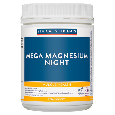Ethical Nutrients  Mega Magnesium Night Powder 272g  by  available at SuperPharmacy Plus