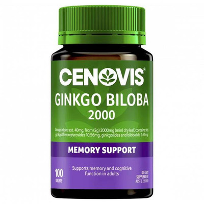 Cenovis Ginkgo Biloba 2000 Value | 100 Tablets  by  available at SuperPharmacy Plus
