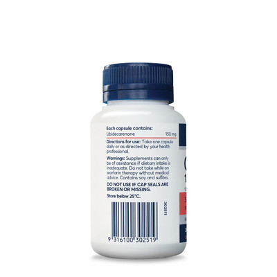 Faulding CoQ10 150mg | 30 Capsules  by  available at SuperPharmacy Plus