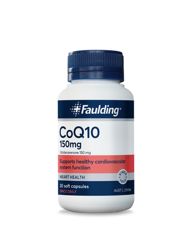 Faulding CoQ10 150mg | 30 Capsules  by  available at SuperPharmacy Plus