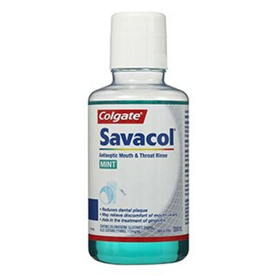 Colgate Savacol Mouth Rinse Mint | 300mL  by  available at SuperPharmacy Plus