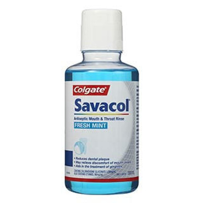 Colgate Savacol Mouth Rinse Freshmint | 300mL  by  available at SuperPharmacy Plus