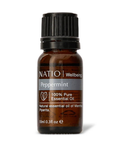 Natio peppermint essential oil 100percent pure and natural 10ml Natio SuperPharmacyPlus