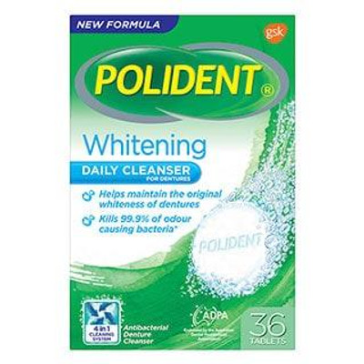 Provident Denture Cleanser Whitening Tablets | 36 Pack  by  available at SuperPharmacy Plus