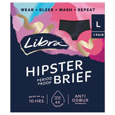 Libra Underwear Hipster Large | 1 Pair  by  available at SuperPharmacy Plus