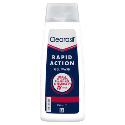 Clearasil Rapid Action Gel Wash | 200mL  by  available at SuperPharmacy Plus