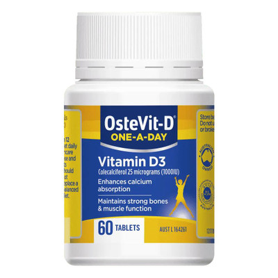 OsteVit-D Vitamin D3 | 60 Tablets  by  available at SuperPharmacy Plus