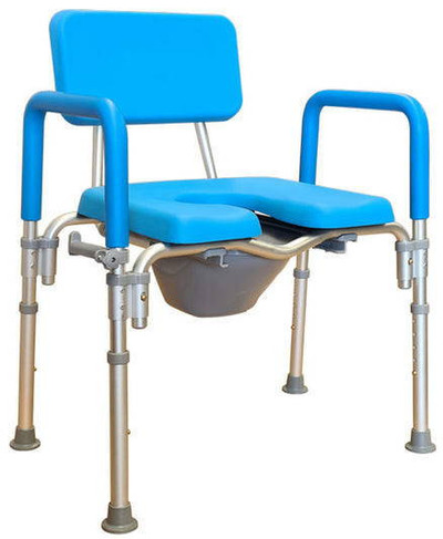 Shower Chair Commode 3-in-1 Heavy Duty 250kg  by  available at SuperPharmacy Plus