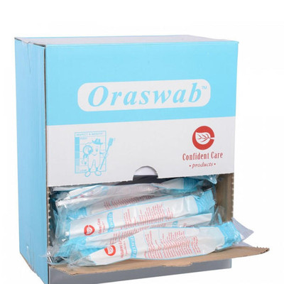 Oraswab Oral Swab CTN 100  by Confident Care available at SuperPharmacy Plus