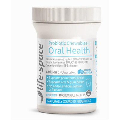 Life-Space Probiotics + Oral Health | 30 Chewable Tablets  by  available at SuperPharmacy Plus