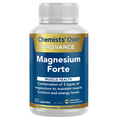 Chemist Own Provance Magnesium Forte | 60 Capsules  by  available at SuperPharmacy Plus
