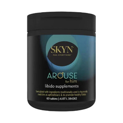 Skyn Arouse For Him Libido Supplements | 60 Tablets  by  available at SuperPharmacy Plus