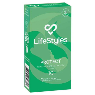 LifeStyles Protect Condoms | 10 Pack  by  available at SuperPharmacy Plus