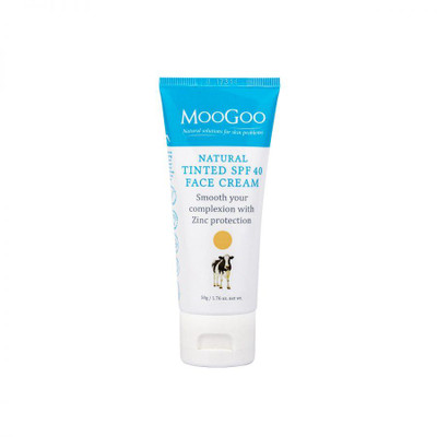 Moogoo Natural Tinted Face Cream SPF 40 | 50g  by  available at SuperPharmacy Plus