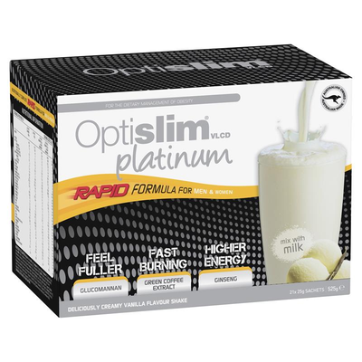 Optislim VLCD Platinum Shake Vanilla | 21x25g