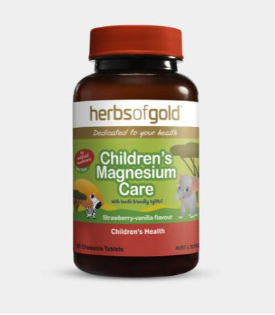 Herbs of Gold Children’s Magnesium Care | 60 Tablets  by  available at SuperPharmacy Plus