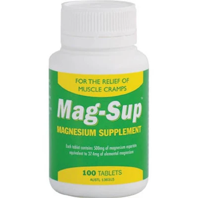 Mag-Sup Magnesium Supplement 500mg |100 Tablets  by  available at SuperPharmacy Plus