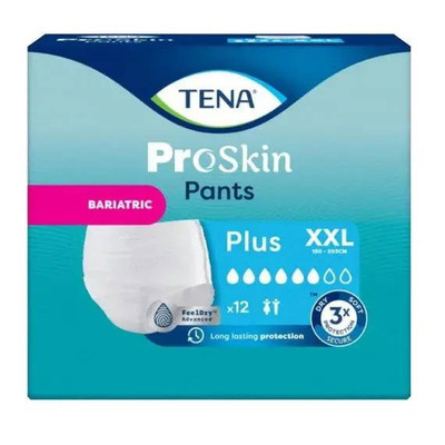 Tena Pants Plus XXL 12 Pack