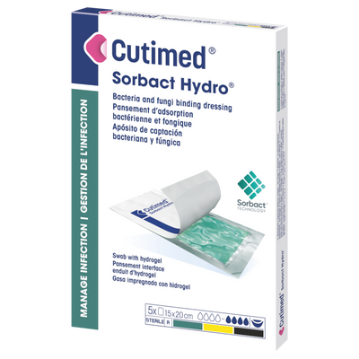 Cutimed Sorbact Hydro | Sterile Antimicrobial Dressing