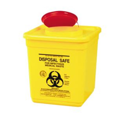 AEROHAZARD Sharps Disposal Container 4.5L  by  available at SuperPharmacy Plus