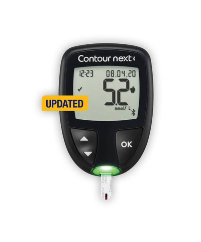 Contour Next Meter and Complete Blood Glucose Monitoring System Kit Bayer SuperPharmacyPlus