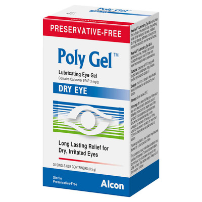 Poly Gel Dry Eye 0.5G x 30  by Alcon available at SuperPharmacy Plus