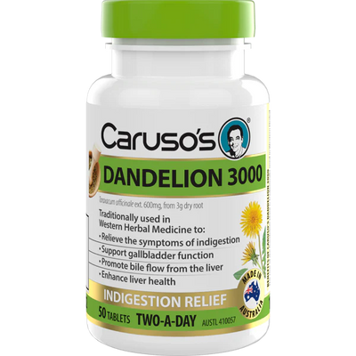 Caruso's Dandelion 3000 | 50 Tablets